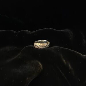 Hildago pink/black/cz Ring